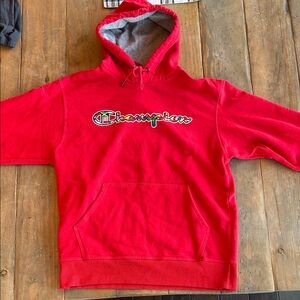 Champion Country Flags Hoodie Size M